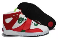 pas cher adidas roundhouse mid 045 hommes chaussure 2013 af blanc rouge vert